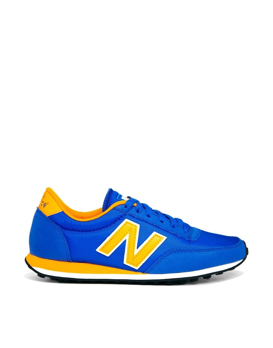 new balance grise bleu jaune